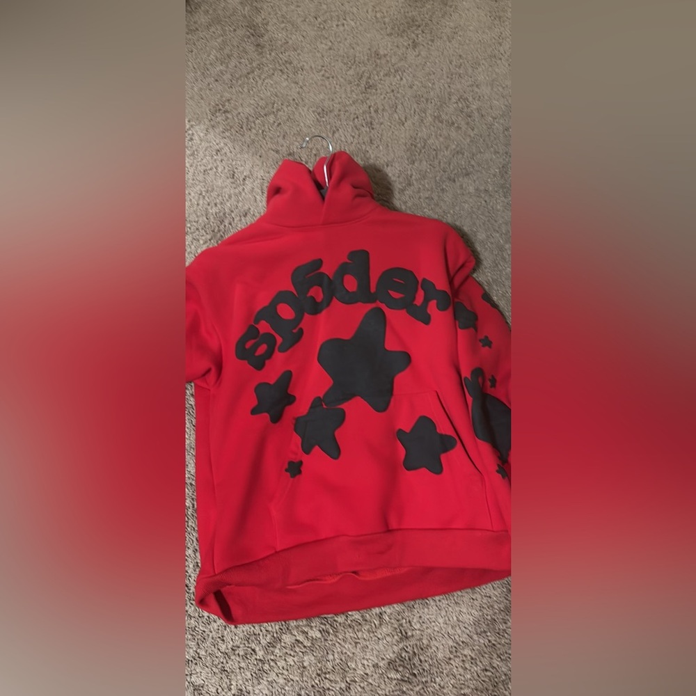 Roda Red Graphic Hoodie
